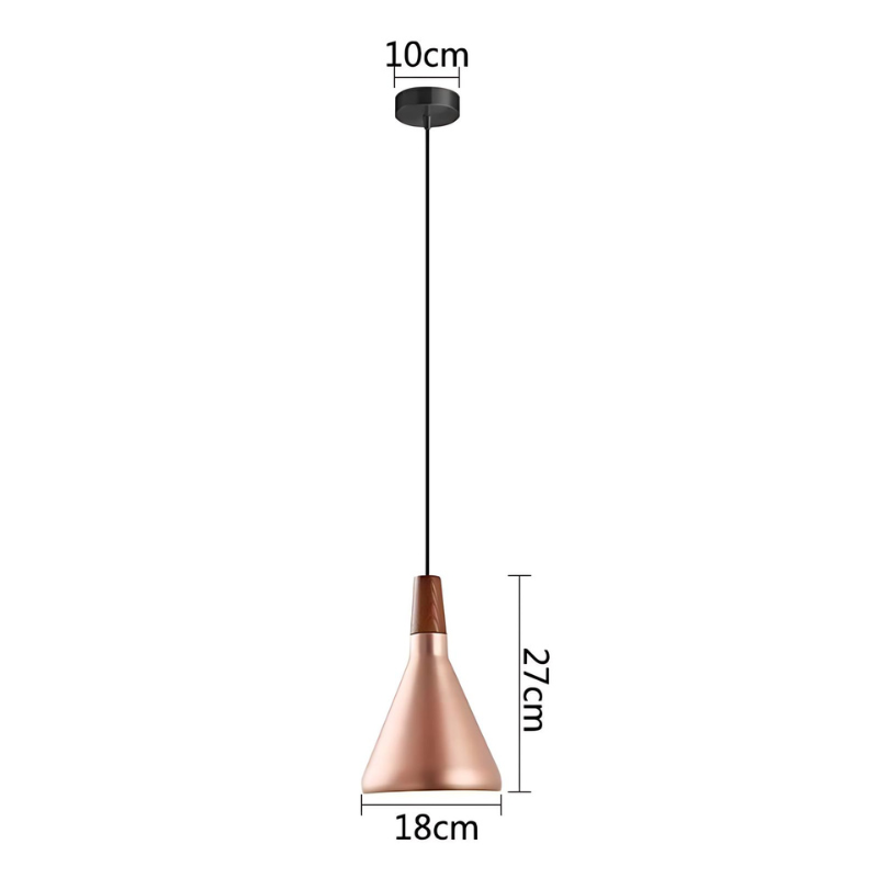 Ornava - Modern Cone Pendant Light