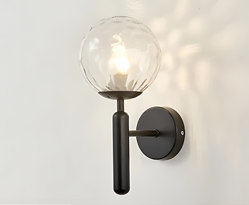 Brillia - Sleek Globe Wall Lamp