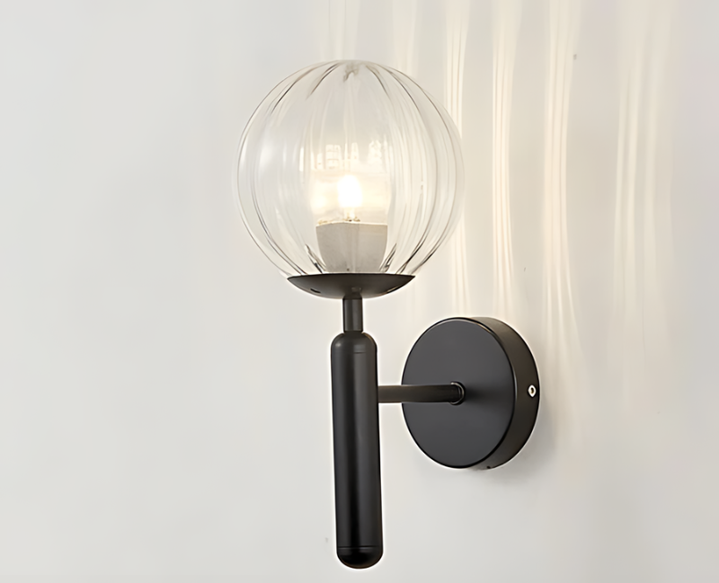 Brillia - Sleek Globe Wall Lamp