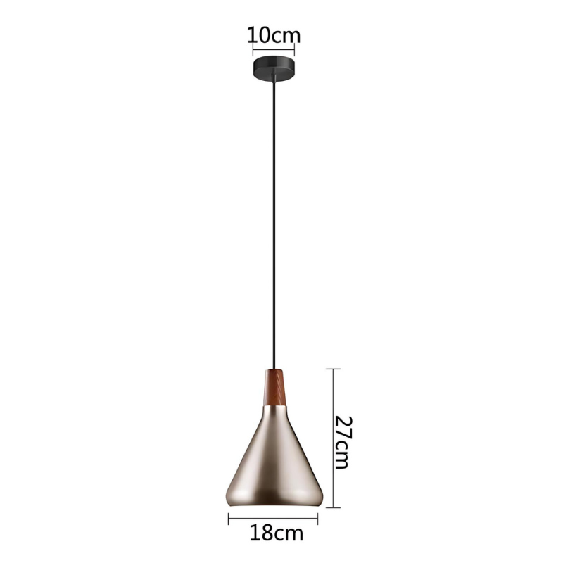 Ornava - Modern Cone Pendant Light