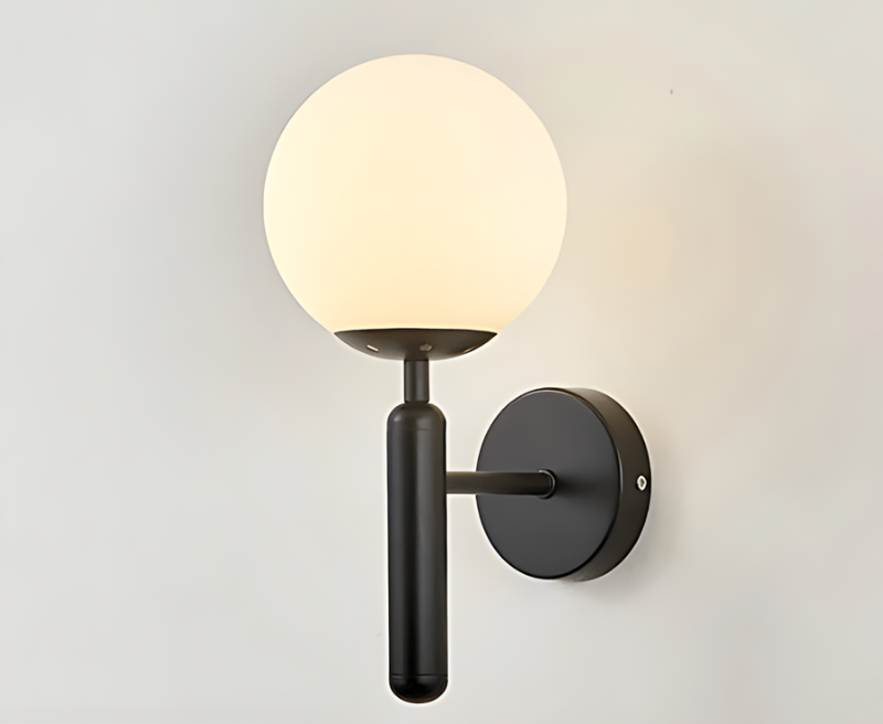 Brillia - Sleek Globe Wall Lamp