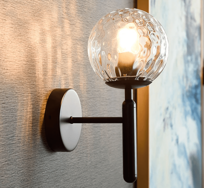 Brillia - Sleek Globe Wall Lamp