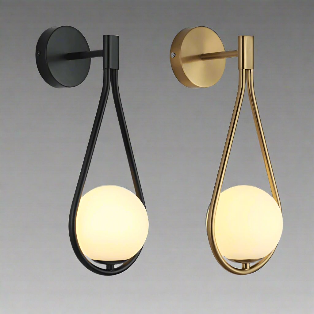 Lumis - Globe-Shaped Wall Lamp